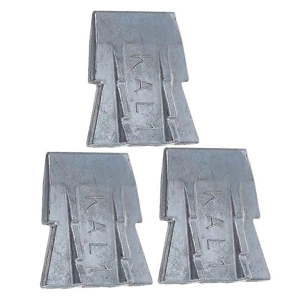 3pcs Hammer Handle Wedge Kit For Secure Handle Fixing Hammer Handle Retainer Hammer Tool Maintenance Metal Wedges For Axe And Hammer Repair