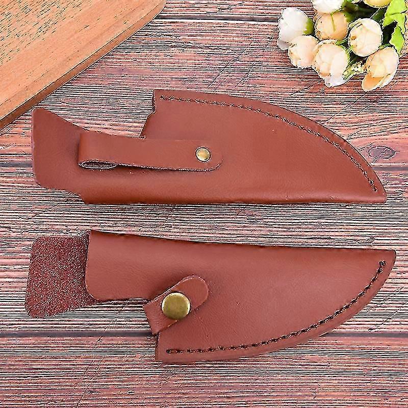 Messerabdeckung Chef Metzger Küchenwerkzeuge Full Tang Griff Leder Messer Scheide