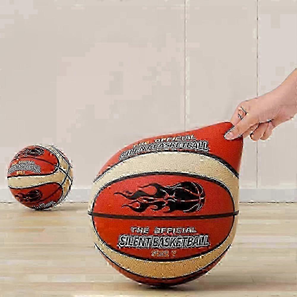 Durable Indoor Basketball with Silent Foam and Handleshh's Enhanced Design