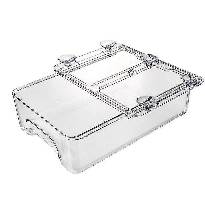 Fridge Organizer Storage Rack Pull Out Refrigerator Storage Box Container Makeup Holders