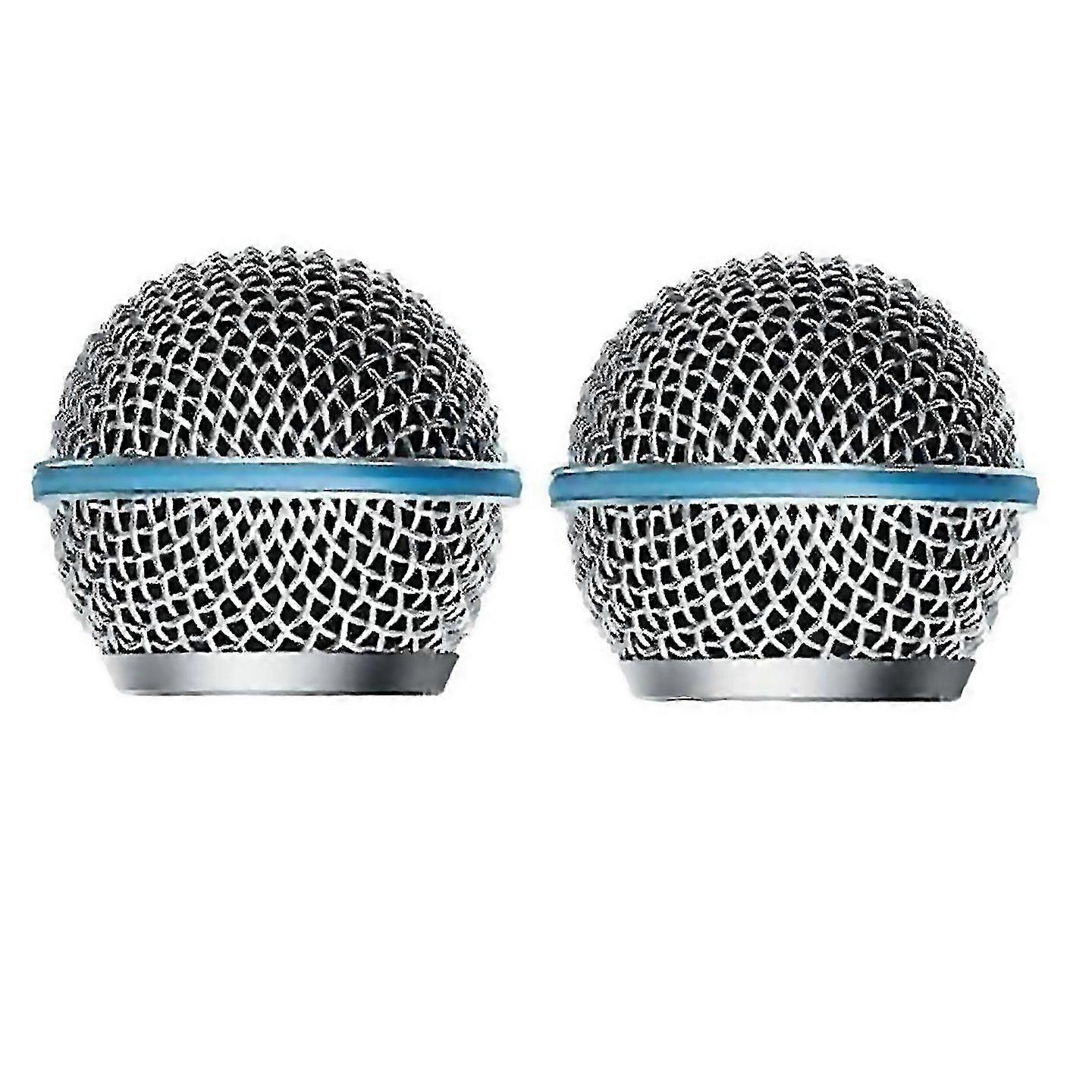 For 2pcs Mic Grill For Beta58a Sm58 Pgx24 Slx24