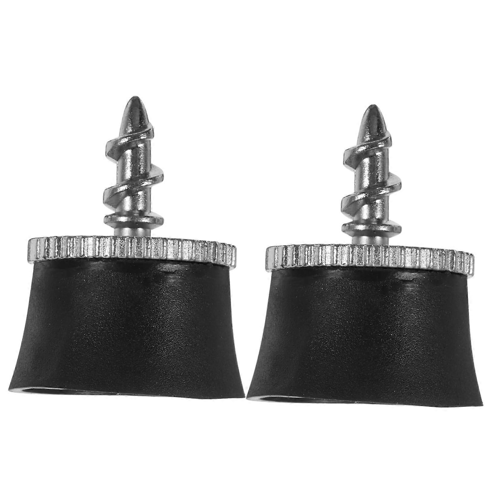 Golf Ball Retriever 2Pack Suction Cup Tool For Putter Grip Sturdy Rubber Training And Practice