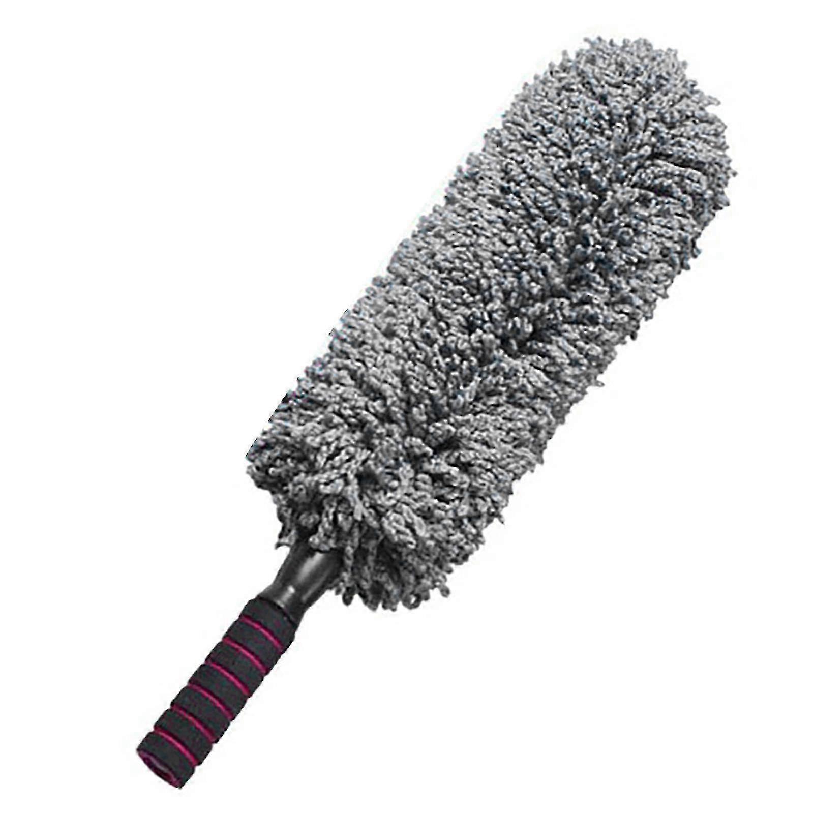 Car Duster Soft Microfiber Multifunctional Scratchless Car Wax Drag Brush with Extendable Handle for Cleaning