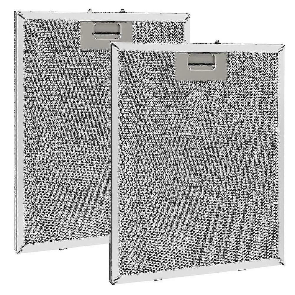 Pezzi Filtro Antigrasso In Metallo Per Cappa 320x260mm, Accessorio Cappa Filtro A Rete Per Cappe Da Cucina - Argento Kb
