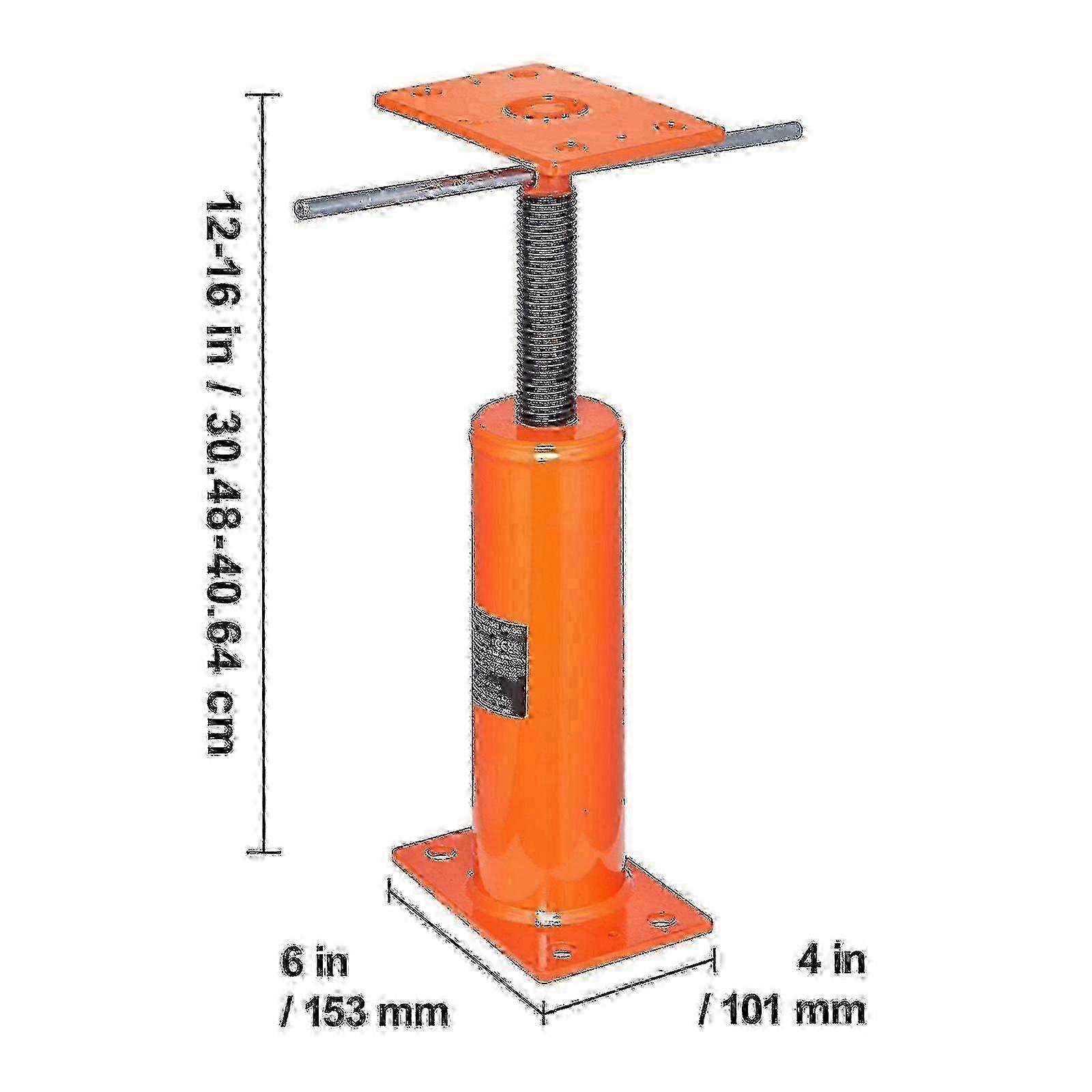 House Floor Jack 12"-16 Height Range 9700 lbs Max Load Adjustable Support Beam L)