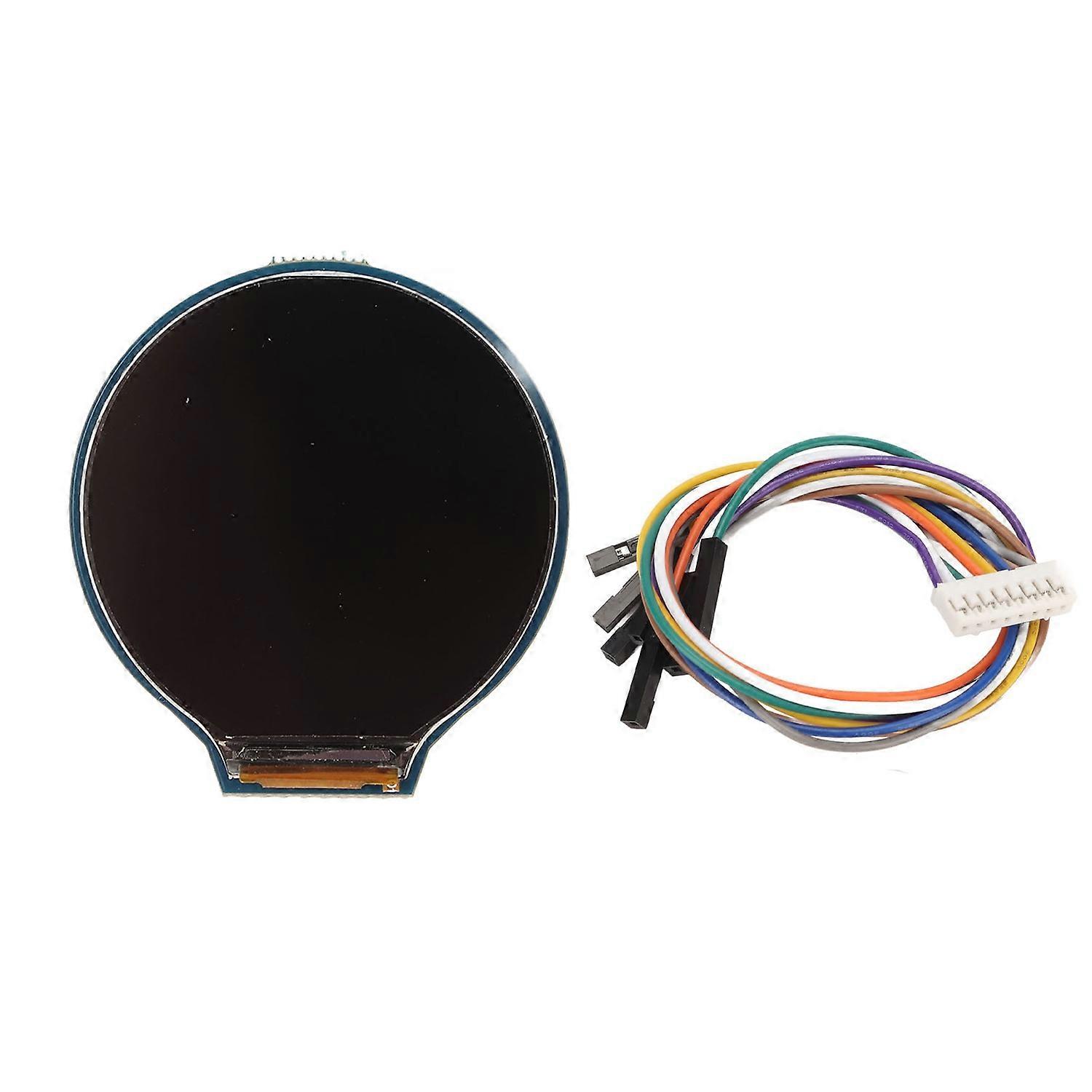 Round LCD Module 1.28 Inch IPS 240x240 4 Wire SPI 129600 Bytes GRAM 65K Colors LCD Display Module fo