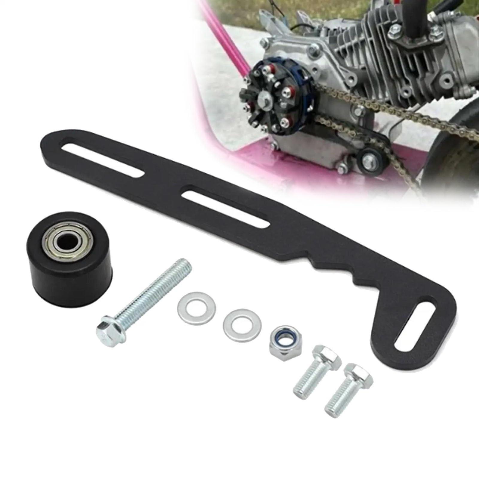 Mini Bike Chain Tensioner Iron Construction For Go Kart Easy To Install Chain Tensioner Adjuster