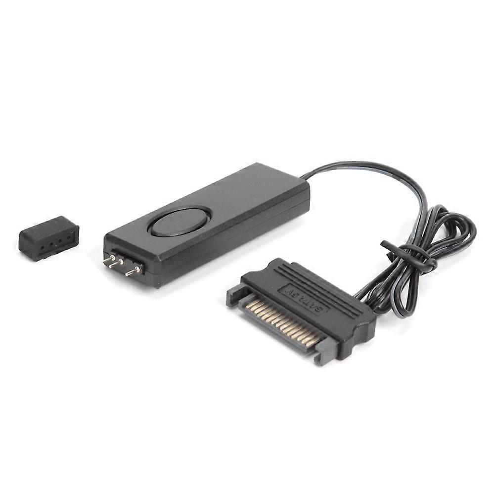 5V ARGB single-button manual controller for desktop computer case fan lighting