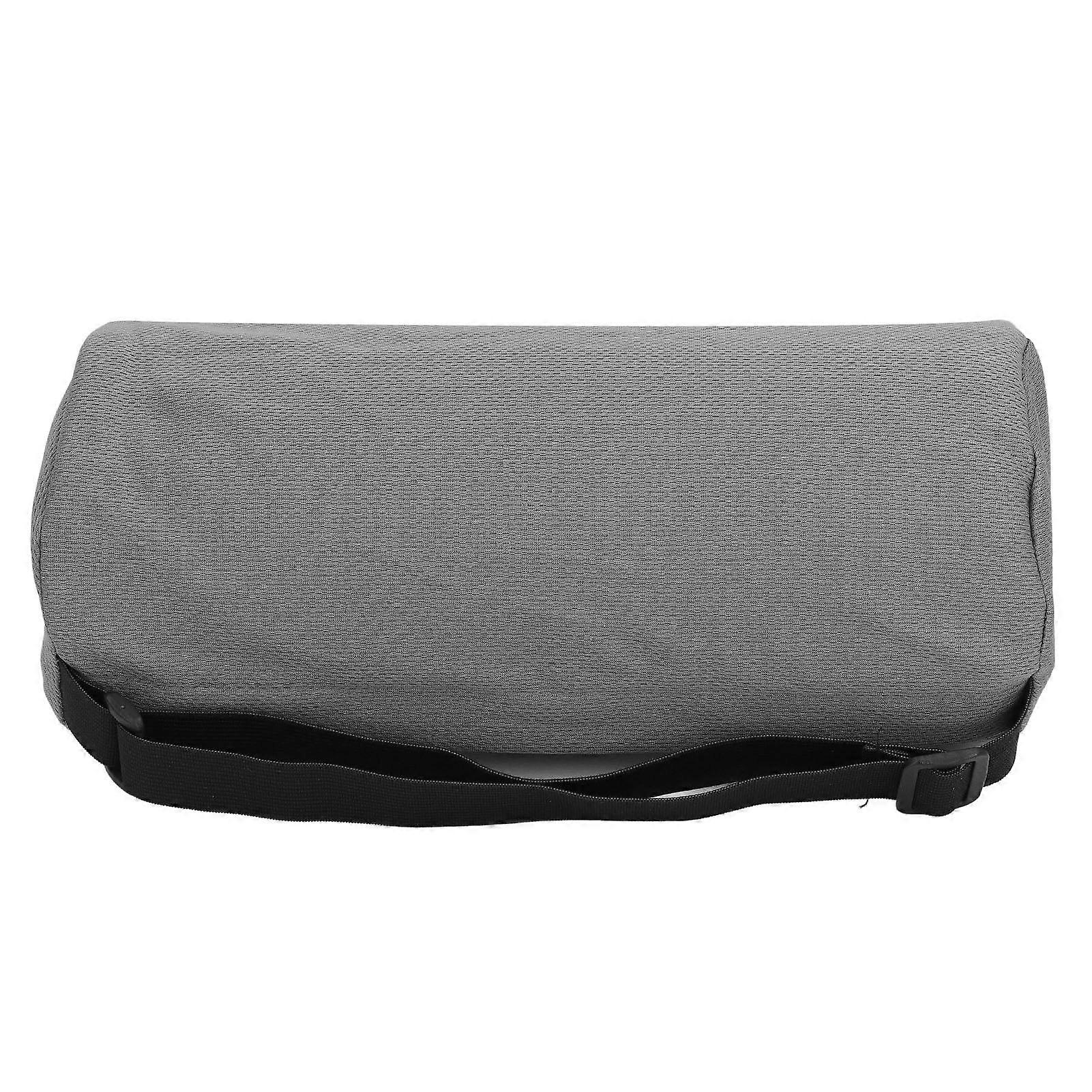 Lumbar Roll Pillow Multifunctional Memory Foam Back Roll Waist Support Cylinder Pillow with
