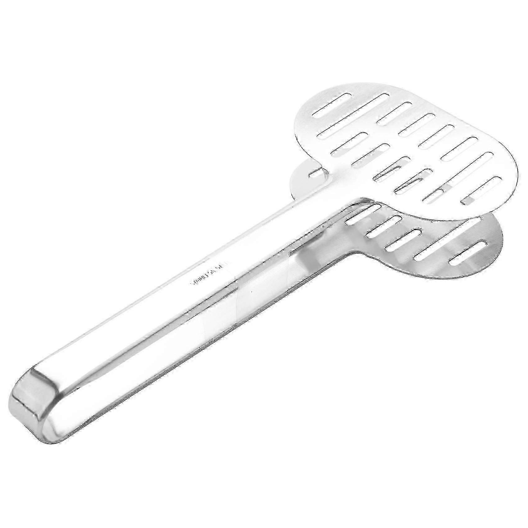 الفولاذ المقاوم للصدأ شواء تيرنر ملقط ، ملعقة مزدوجة لطبخ شواء برجر ، خبز ، أواني مطبخ شواء