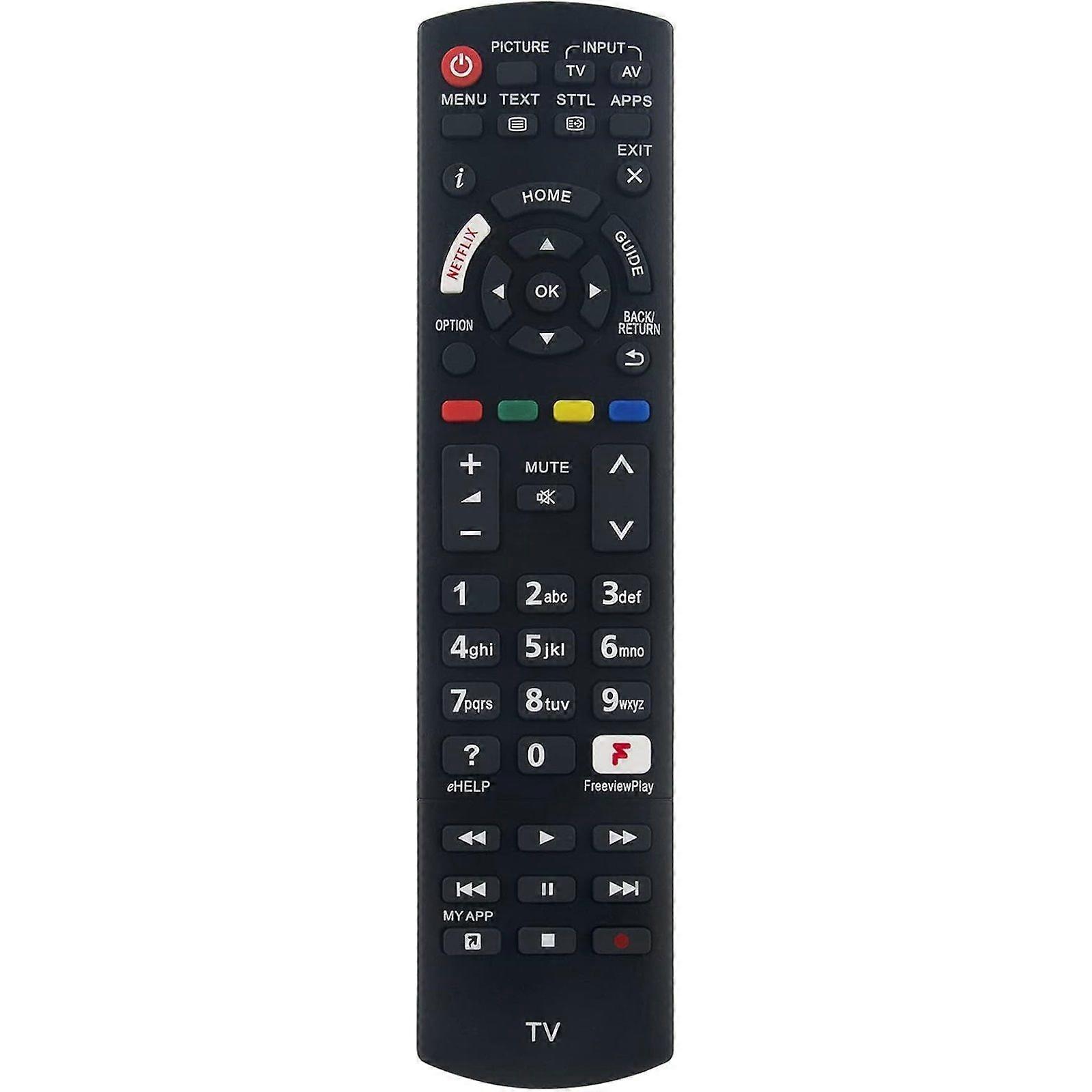 N2QAYB001212 Replacement Remote Control for Panasonic TV TX-24FS500B TX-32FS400B TX-32FS500B TX-40FS400B TX-40FS500B