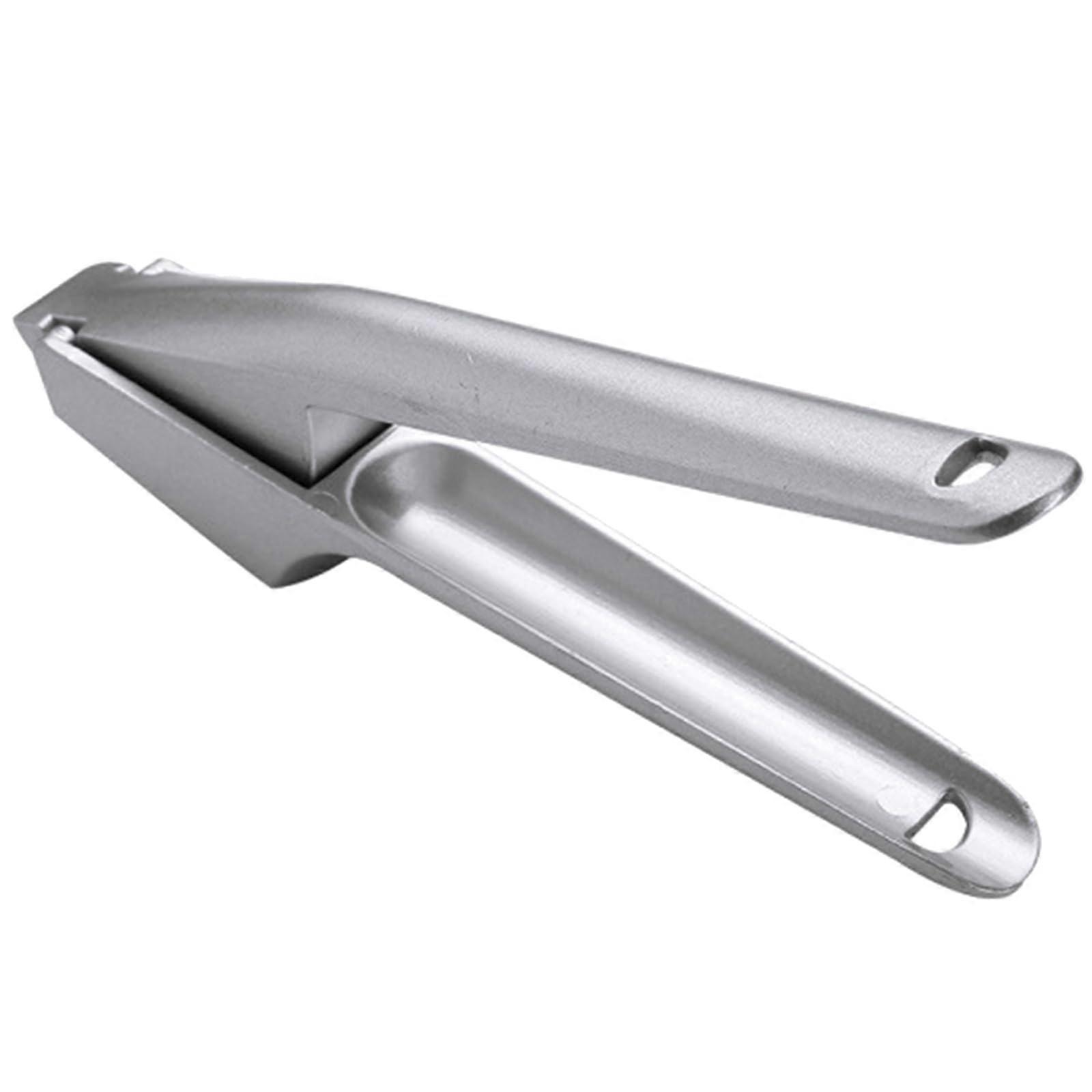 Garlic Press Manual Crusher Handheld Smasher Tool for Mincing and Crushing Garlic Cloves