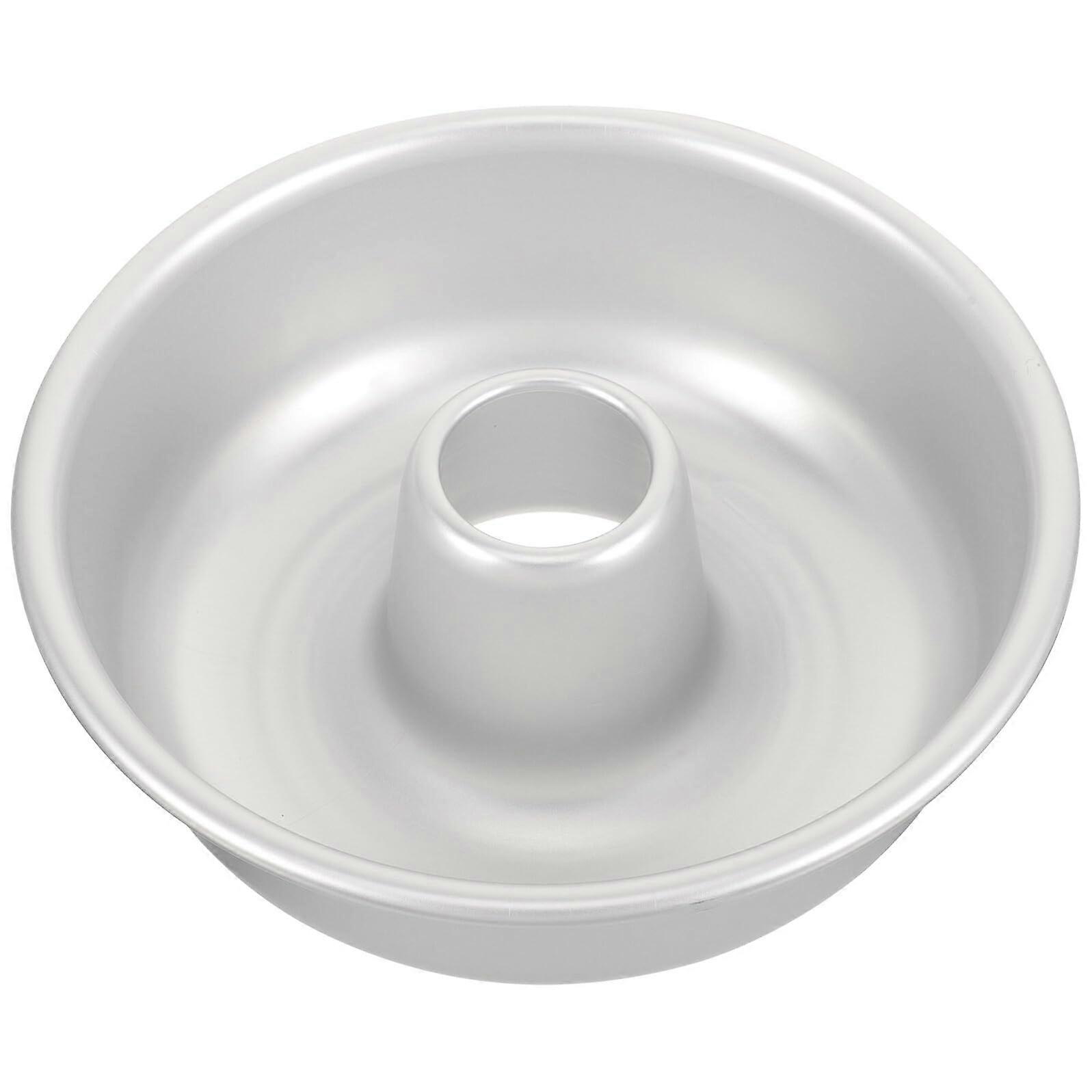 Doughnut Baking Pan NonStick Metal Mold for Chiffon Cake with Even Heat for Home Bakery