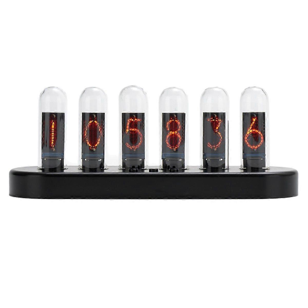 Nixie Tube Clock Color Screen Digital Clock DIY Analog Digital Tube WiFi Time Desktop Desktop Digita