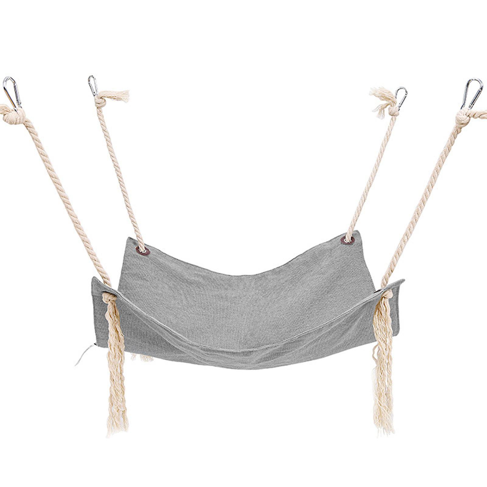 Cat Hammock Hanging Soft Breathable Bed Tassel Decor For Small Animals