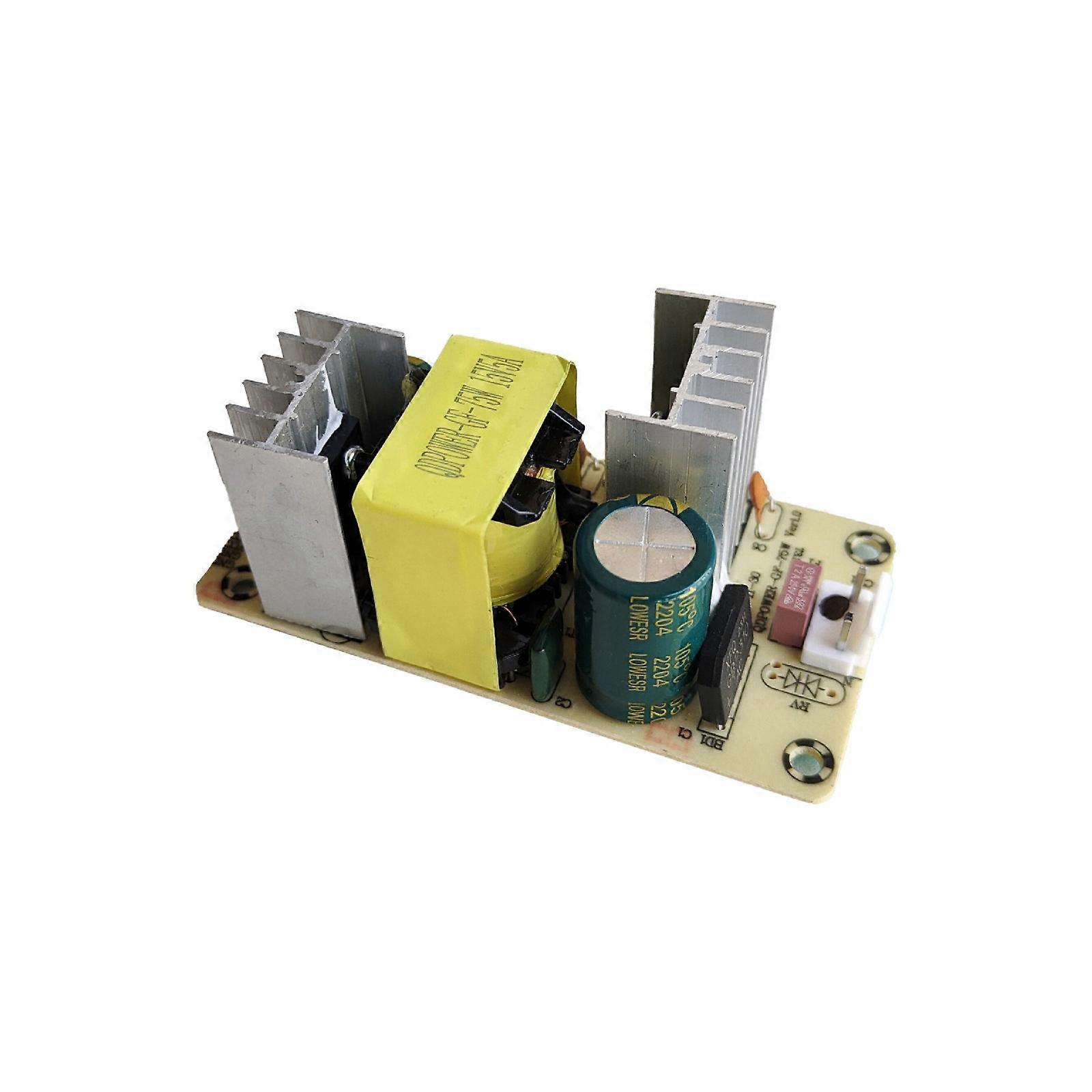 75W DC15V 5A Power Supply Module with Builts in Overload Short Circuits Protections for Wide AC 110V to 240V Input Stable Output Multicolor