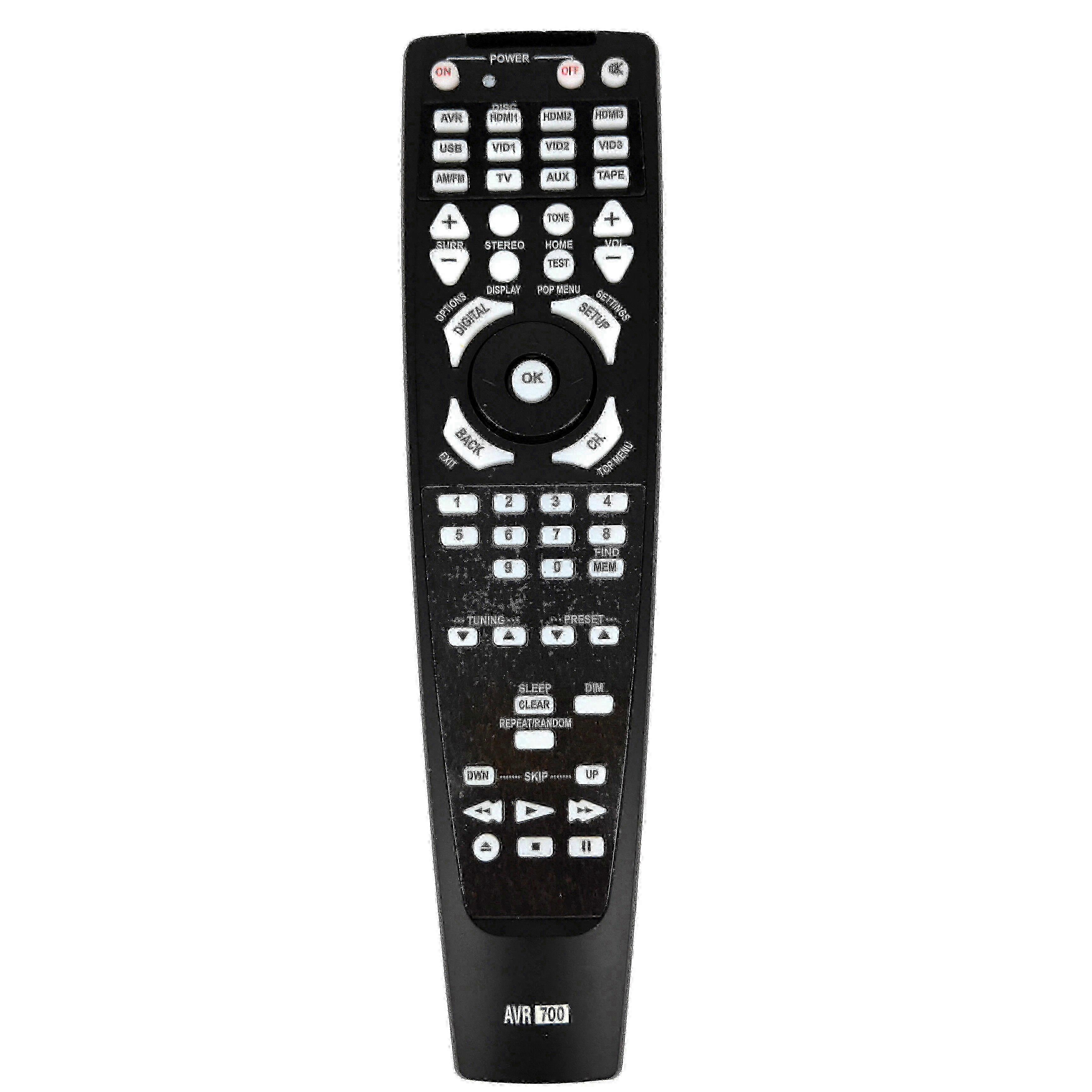 Avr-700 Remote Control For Harman/kardon Avr700 Audio Receiver - JA