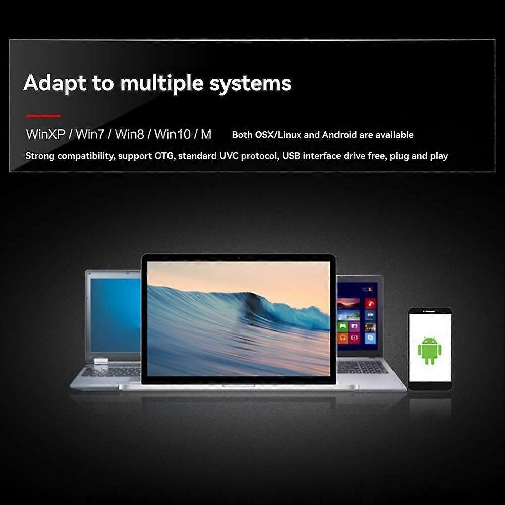 36 Degree Camera Module OV9732 1MP 8mm Dual Camera Module Manual Focus with Shell+Tripod for WinXP/7/8/10 Linux/Android