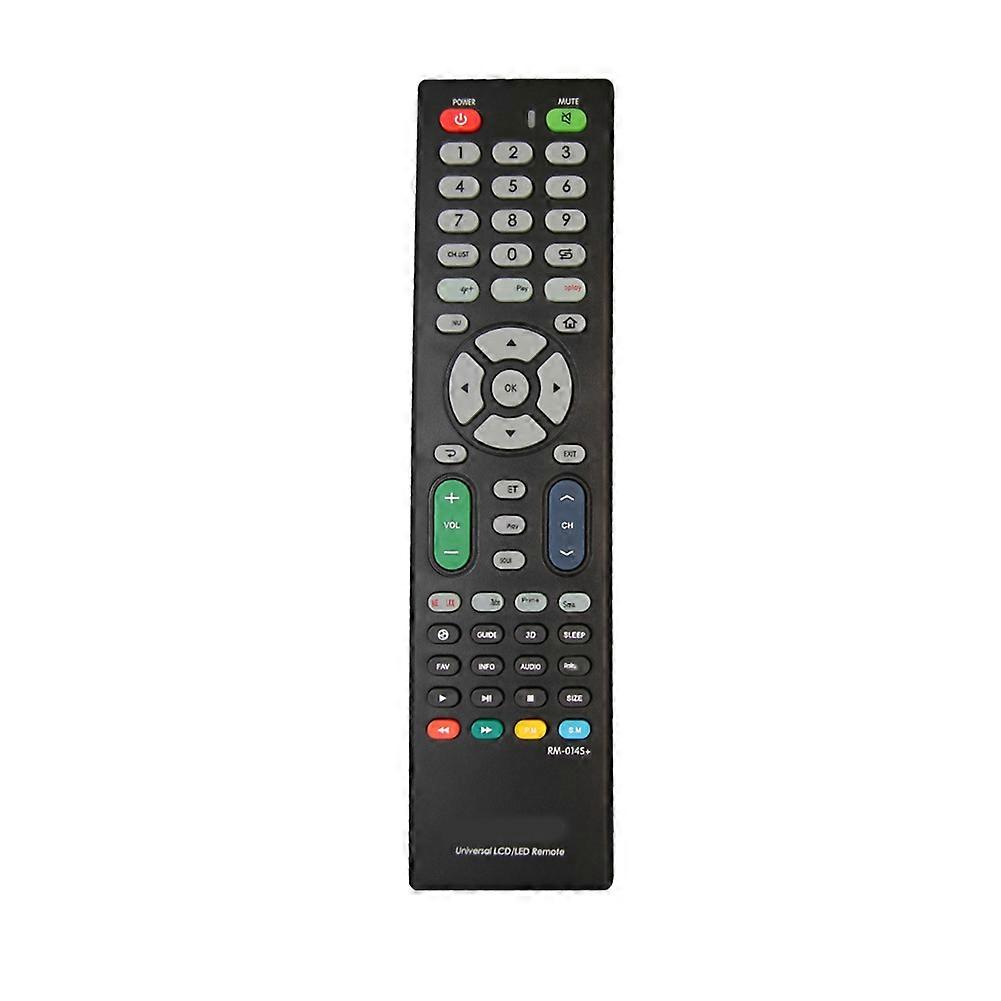 Universal Remote Control RM-014S+ Multi-Device Compatibility, Easy Setup for TV, DVD