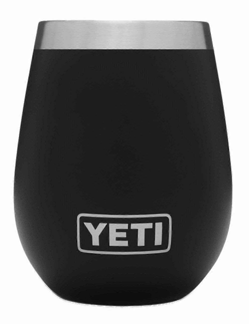 YETI Rambler Wine Tumbler 10oz (296ml) - Black