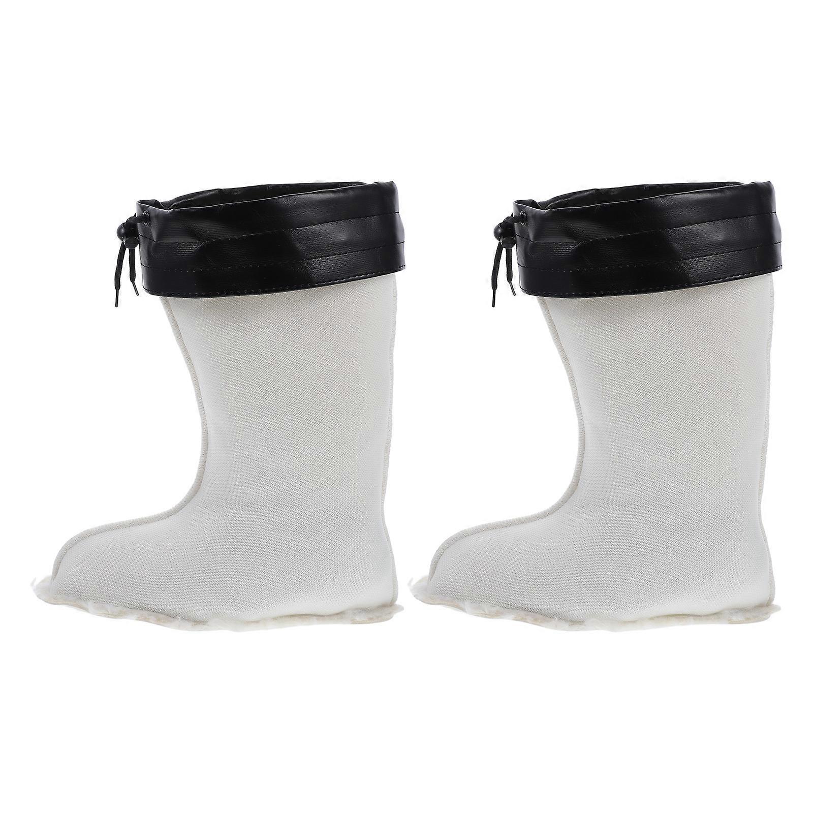 Removable Plush Boot Liner for Rain Boots 1Pair Ideal for Winter