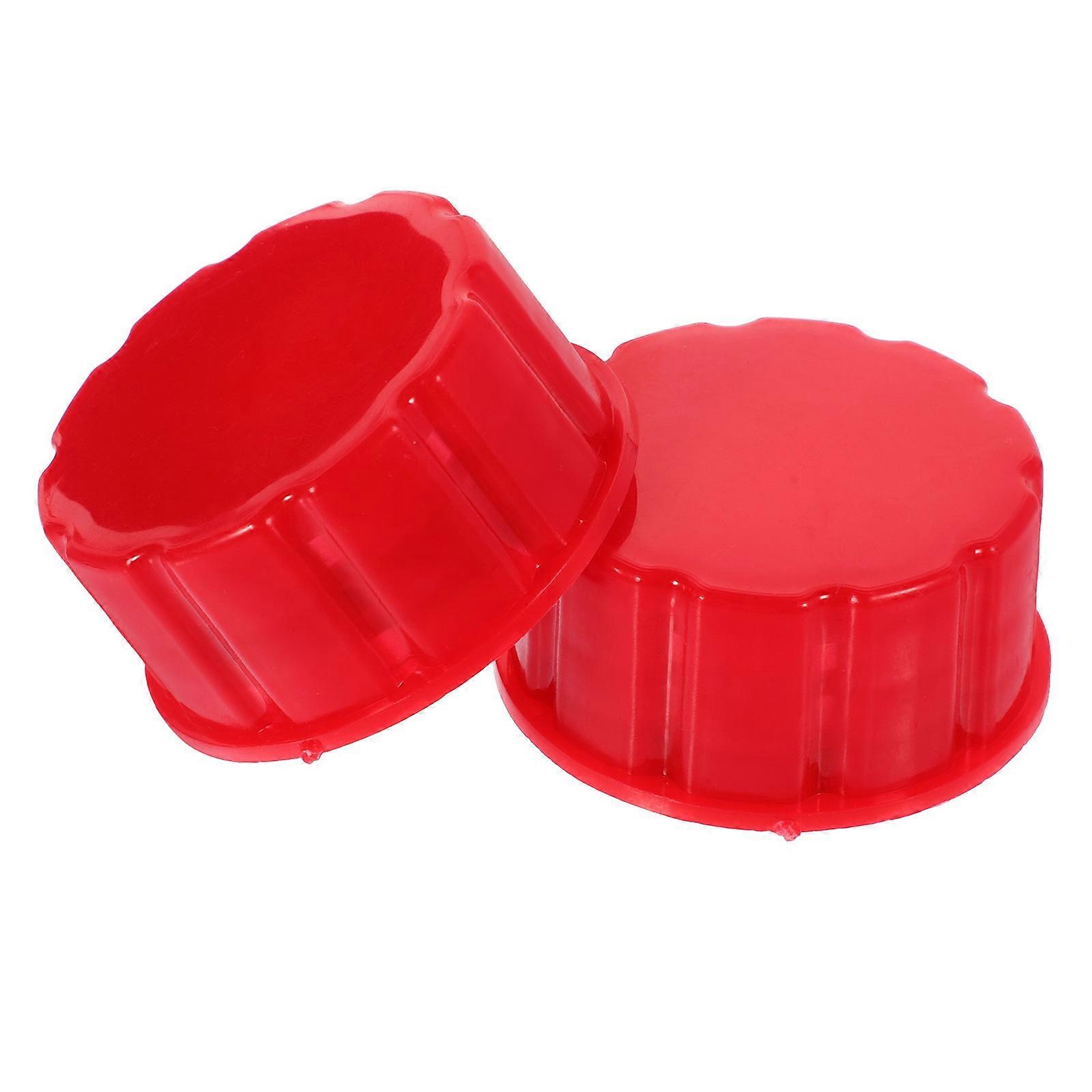 Can Caps Replacement with Coarse Thread for Gasoline 4Pcs Pack