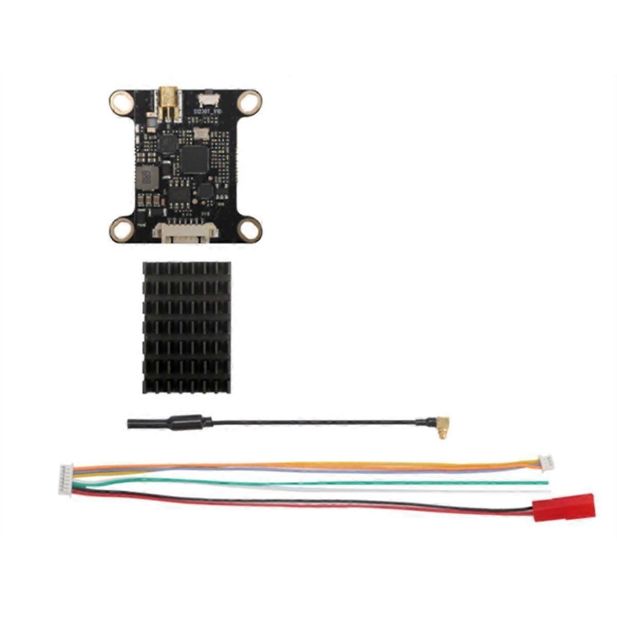 1.6W 4.9G-5.8GHZ 48CH 1600mW 1.6W Adjustable FPV VTX 7-32V Transmitter for RC FPV Drone Long Range F