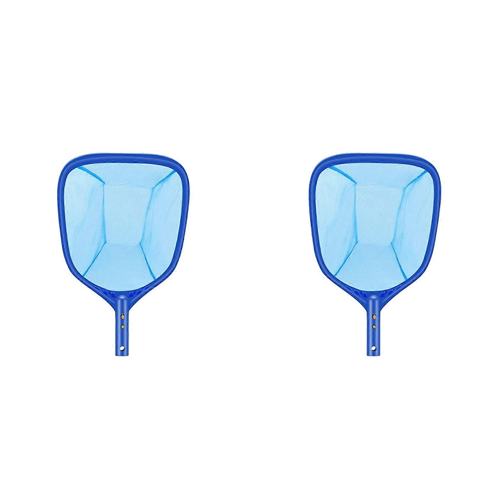 2X Pool Skimmer Net,for 1-1/4Inch Pole, Pool Skimmer for Cleaning Pool, Spas,Ponds and Kids Inflatable Pool B
