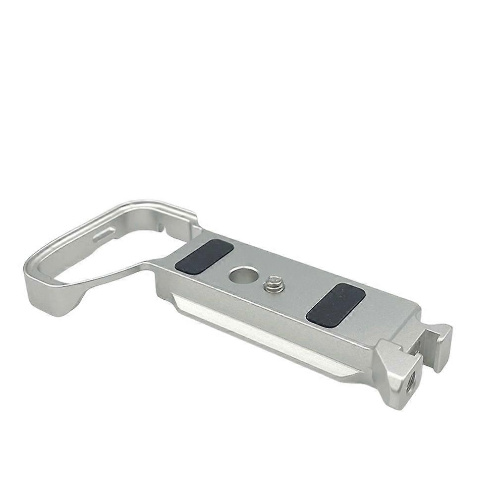 Camera Quick Release Plate Holder Hand Grip Adapter for A6700 Camera Bracket Multifunctional Base Plate Silver