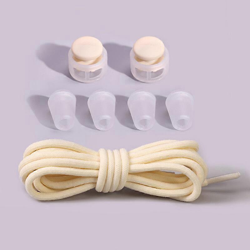 1Pair Kids Easy No Tie Shoelaces Elastic Silicone Flat Lazy Shoe Lace Strings