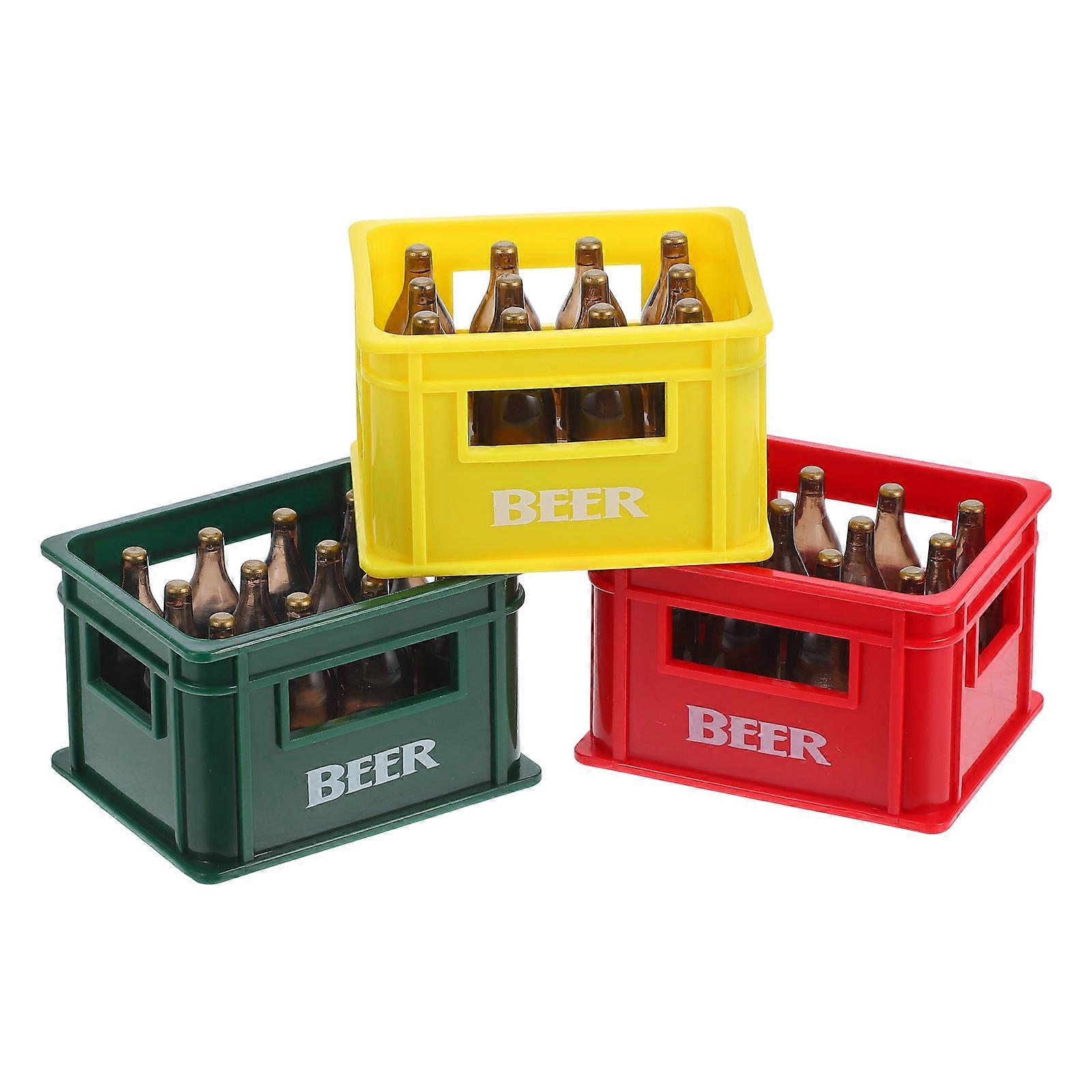 Funny 3D Bottle with Magnetic Fridge Stickers 3Pcs