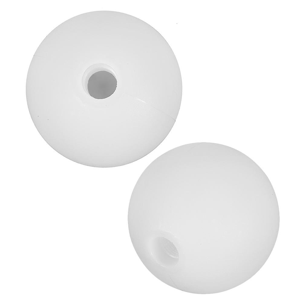 Acrylic White Round Globe Lamp Shade for Lighting 2Pcs Table Light Covers