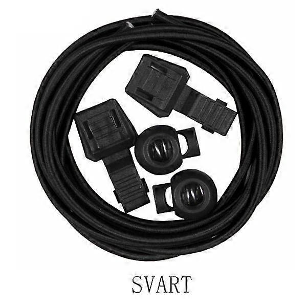 Elastic Shoelaces (Including Drawstring) Length: 100cm Black