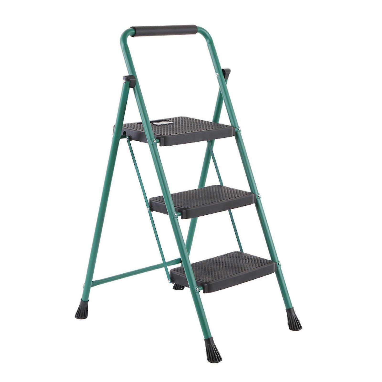 Folding Step Ladder 2 Step Stool with Enhanced Safety NonSlip Pedals for Home and Kitchen