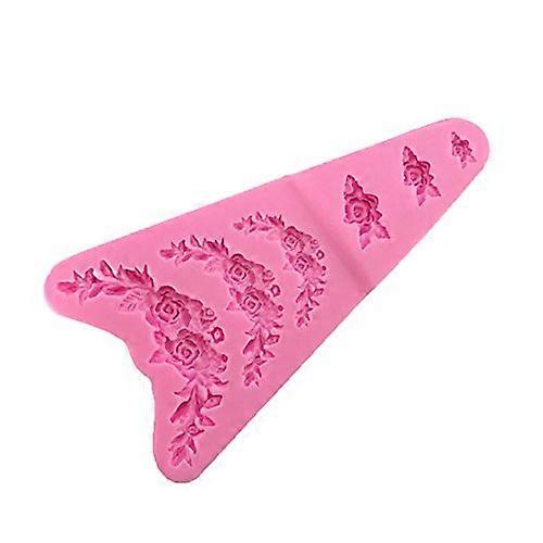 Silicone Cake Mold Set of 2 Nonstick Fondant Molds for Cake Decorating Chocolate and Candy