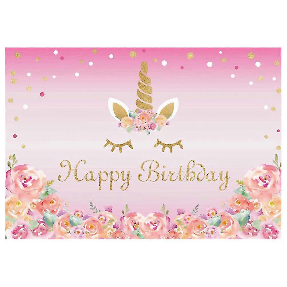 Background Cloth for Photo Unicorn Backdrop for Photographing 3Pcs