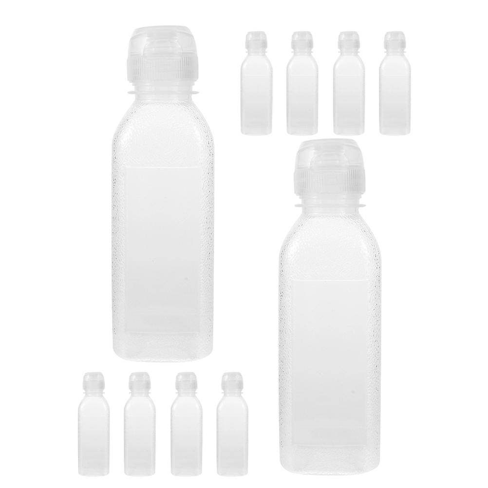 10Pcs Transparent Oil Dispensing Bottles for Precise Cooking Control Plastic