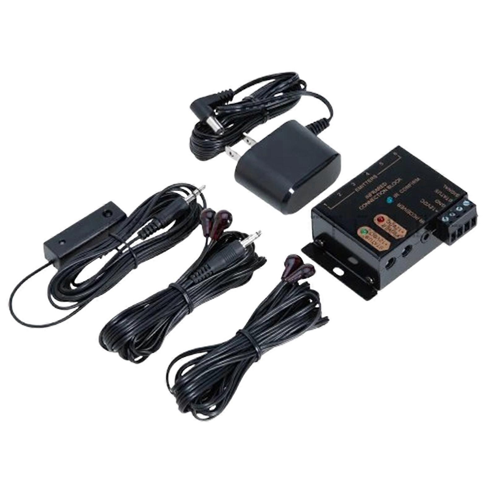 Infrared Remote Control Repeater Hidden IR Extender Emitter Receiver System Kog