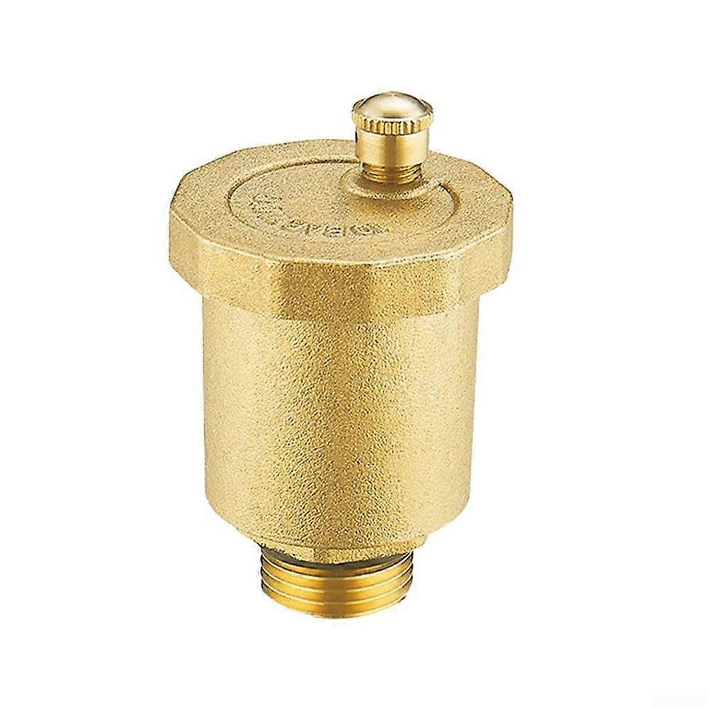 Automatic Brass Air Vent Valve 3/4 Inch  Temp Rust Resistant for Heating and Solar Systems
