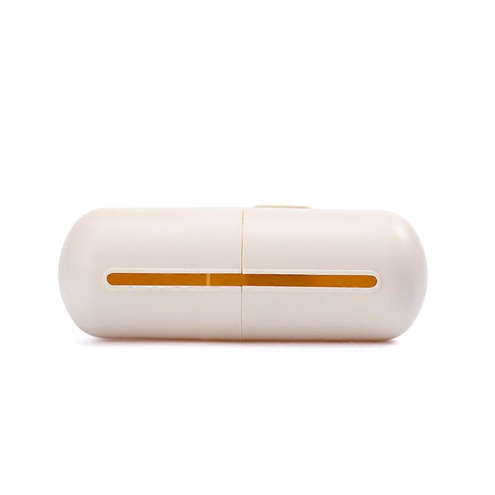 Trash Bag Container Wall-Mounted Holder for 2Pcs Capsule Shape Bags