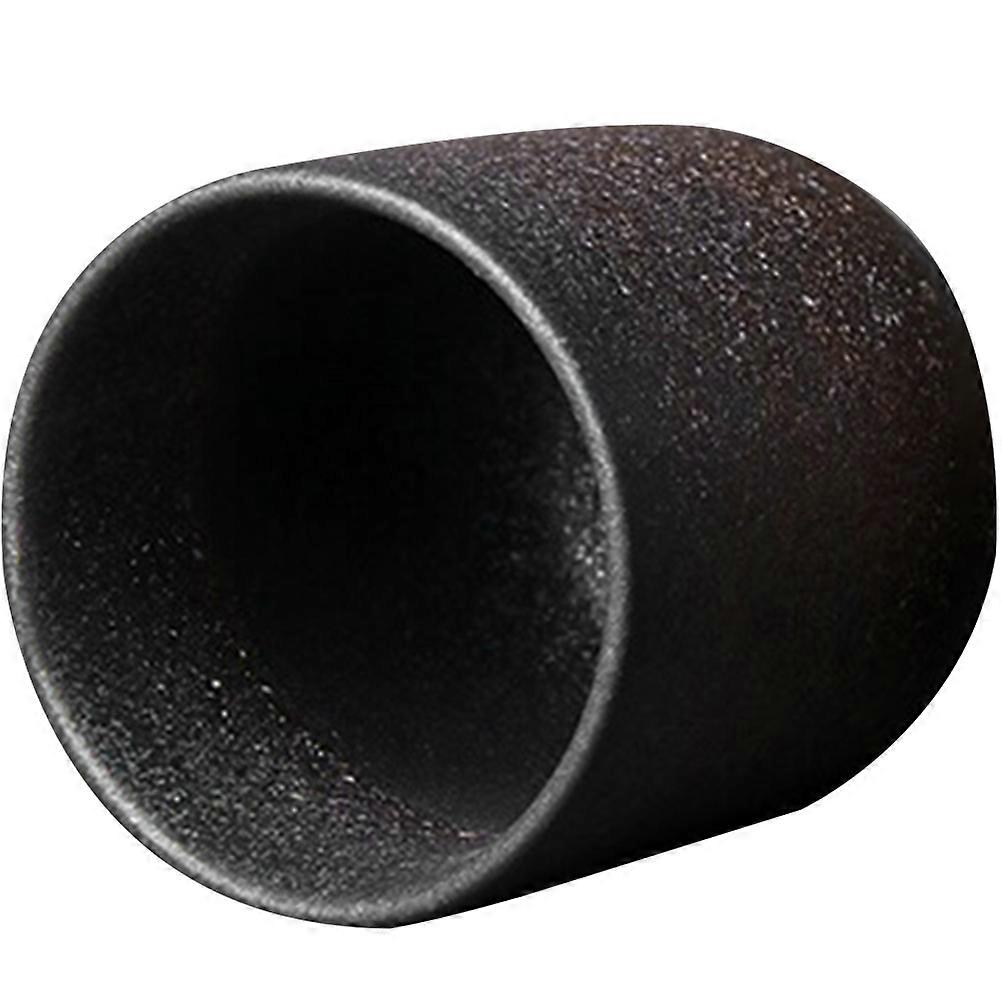 Ceramic Multi-Function Coffee Cup Black Household Water Cup 2Pcs Set