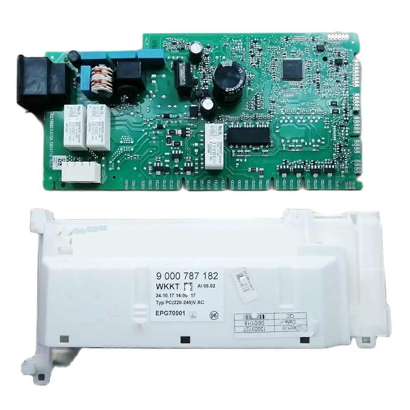 9000787182 Dishwasher Control Board Replacement with Easy Plugin Installation for Siemens
