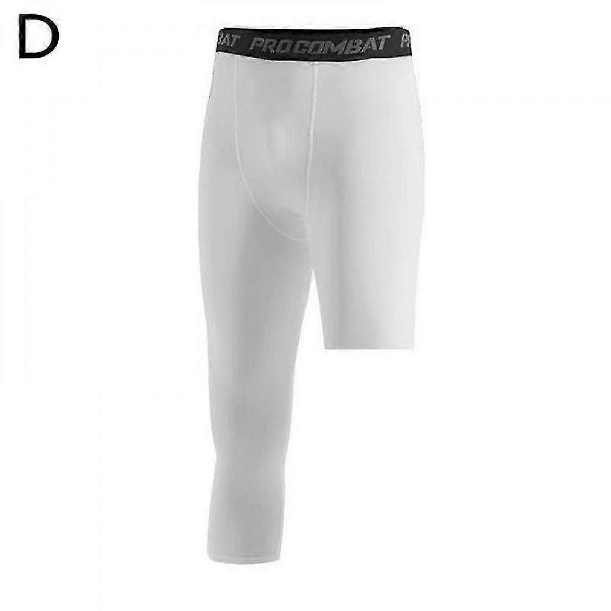 Men's 3/4 Compression Capri Tights Basketball Base Layer