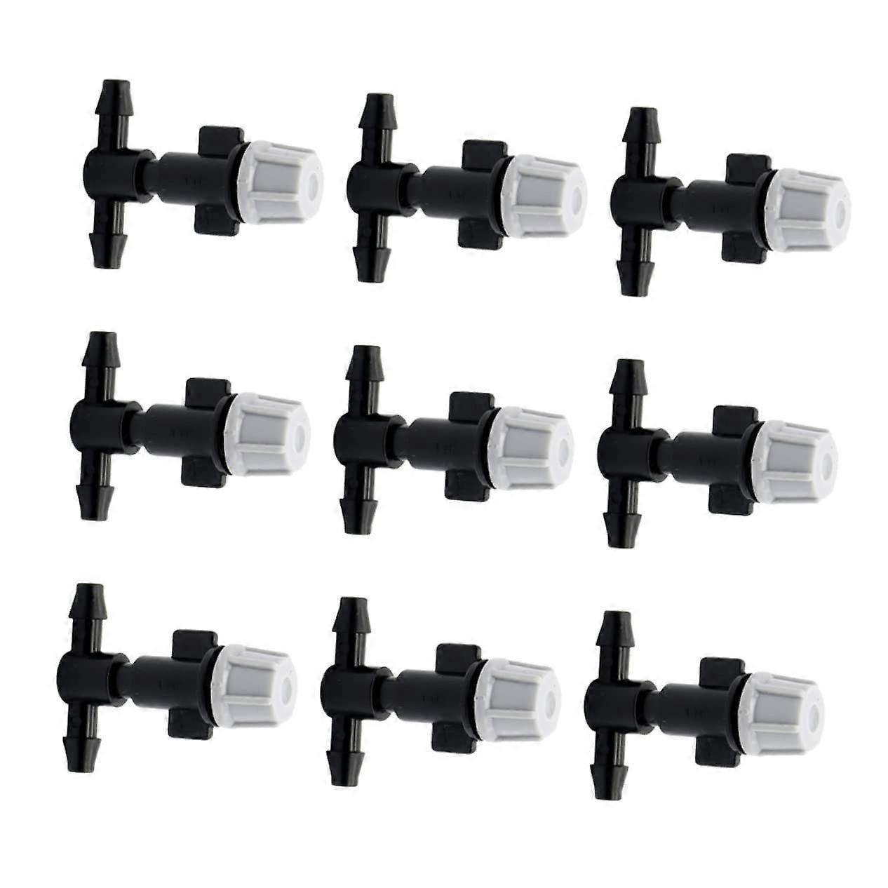 Sprayer Nozzle 3Way Cooling Atomizing Nozzle Grey for Greenhouse Wide Coverage and Fine Mist