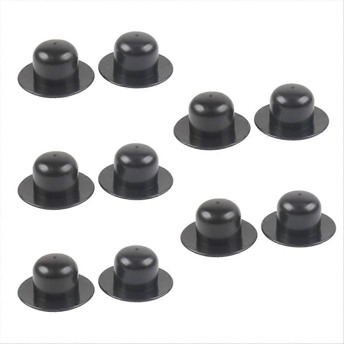 Swimming Pool Accessories PVC Soft Leather Plug (short style) Black