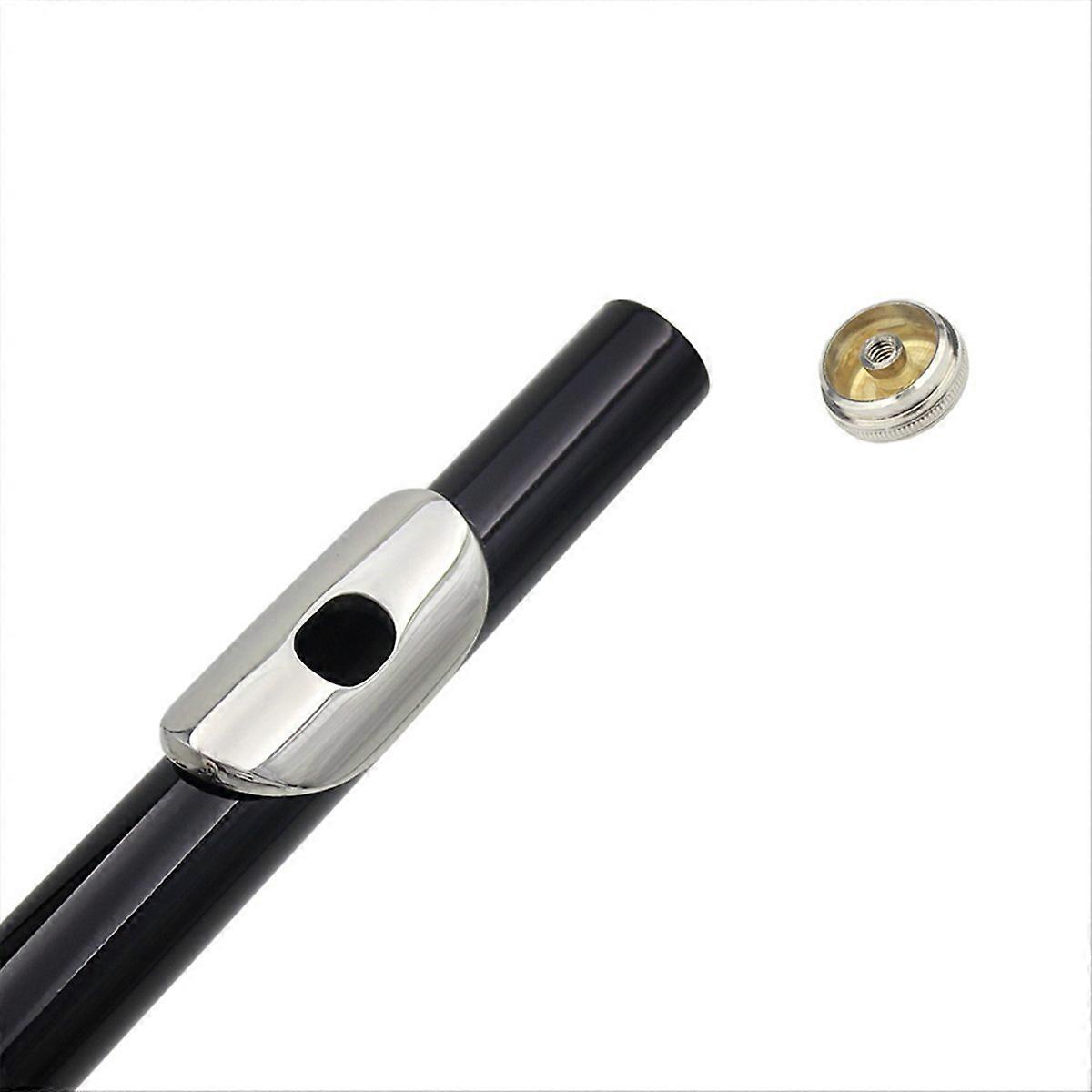 Flute mouthpiece nut, nut, silver mouthpiece