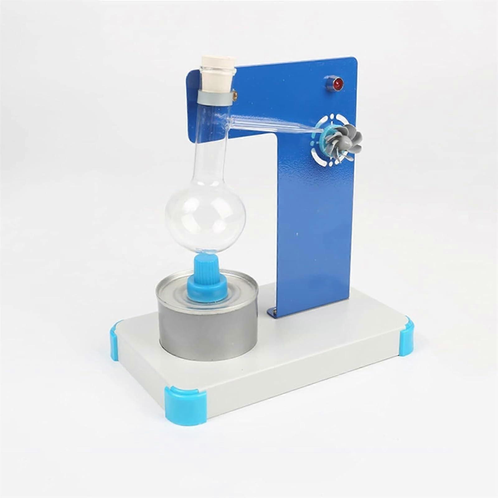 Steam Turbine Generator Kit with Visible Energy Conversion for Classroom and Physics Lab