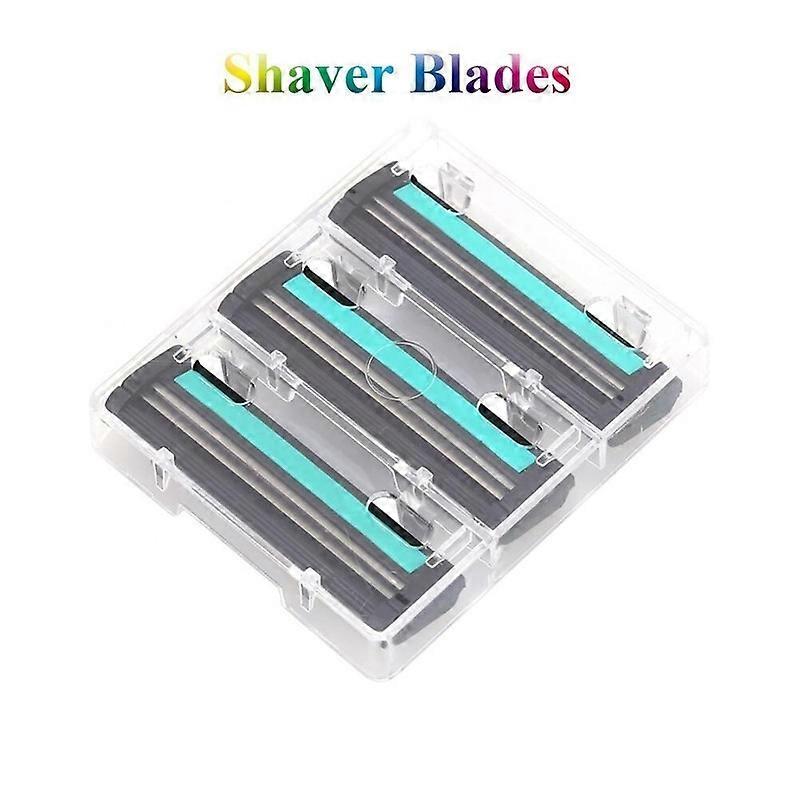 Men's Blades Sharpener 2 Shaver 3pcs Shaving Face Layer