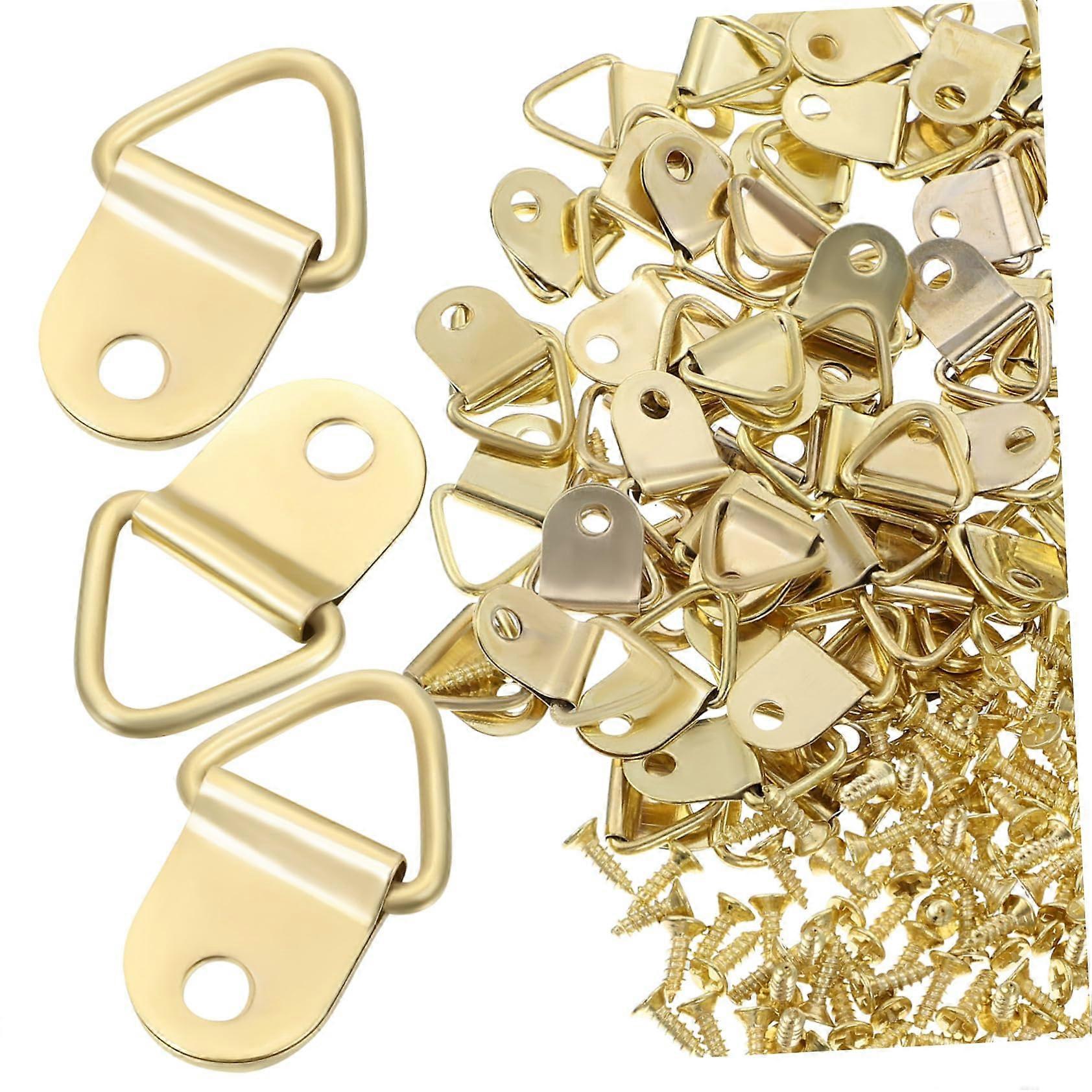 Picture Hanging Kit with Removable Adhesive Wall Hooks for Easy NoDrill Frame and Poster Display