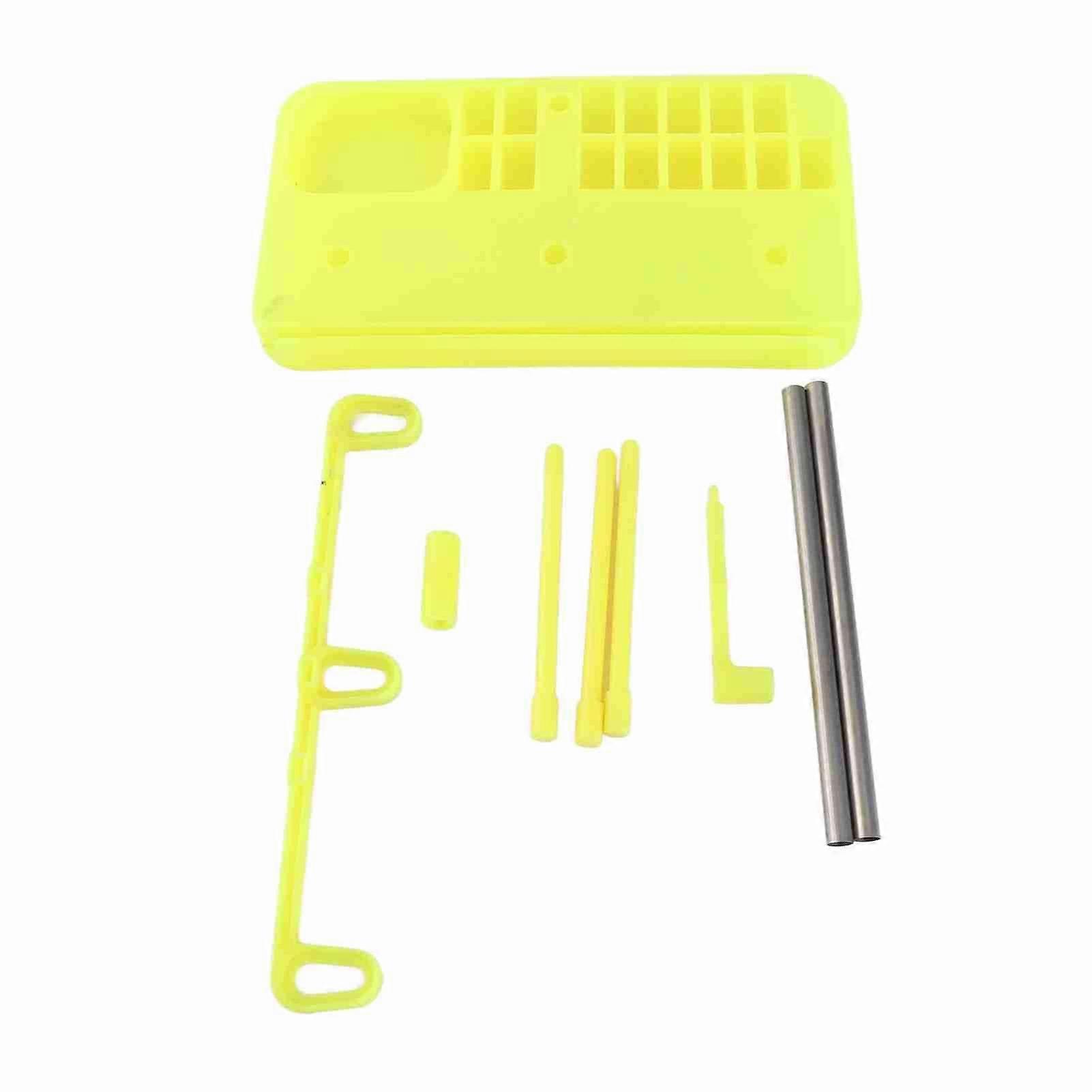 Thread Spool Stand for Sewing, 3 Spool Holder with Large Embroidery Storage and Easy Assembly